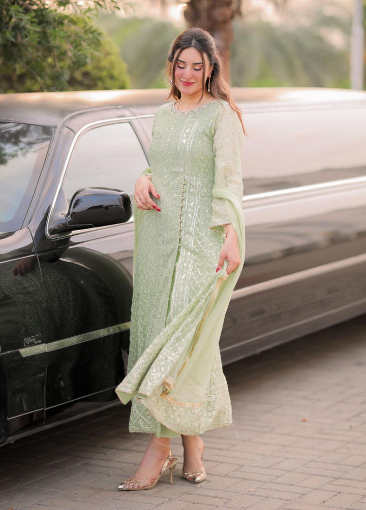 Al Harir Apparel Pret Eastern Chiffon 4 Piece Suit Gulzar Angoori