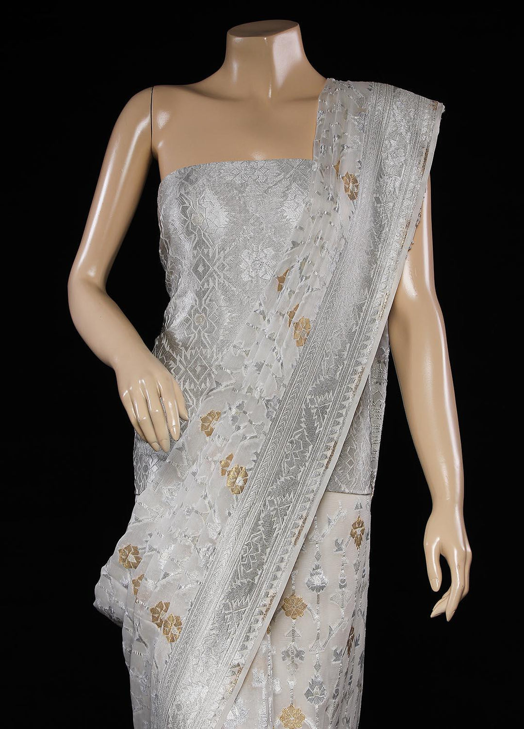Kross Kulture Luxury Pret Embroidered Cotton Net Shirt KE-21123 Aqua
