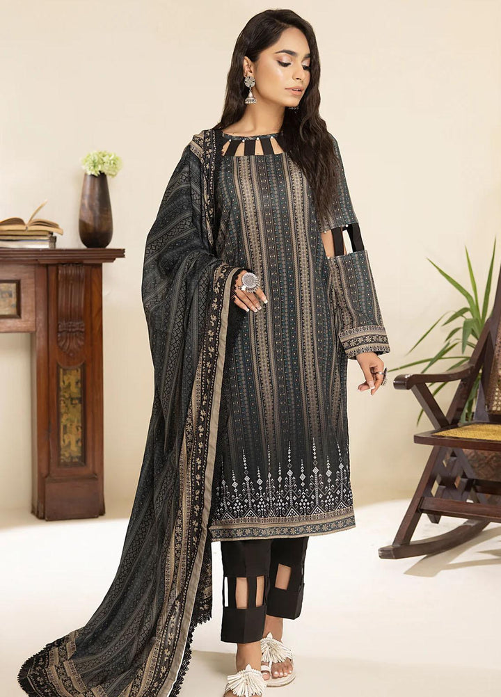 Al Zohaib Printed Lawn Suits Unstitched 3 Piece AZ23C D-11 - Summer Collection