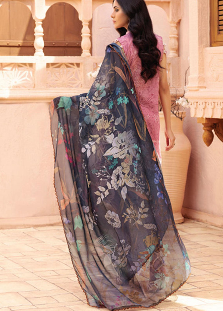 Festive Hues By Al Zohaib Embroidered Lawn Suits Unstitched 3 Piece AZ21-FH2 11 - Summer Collection