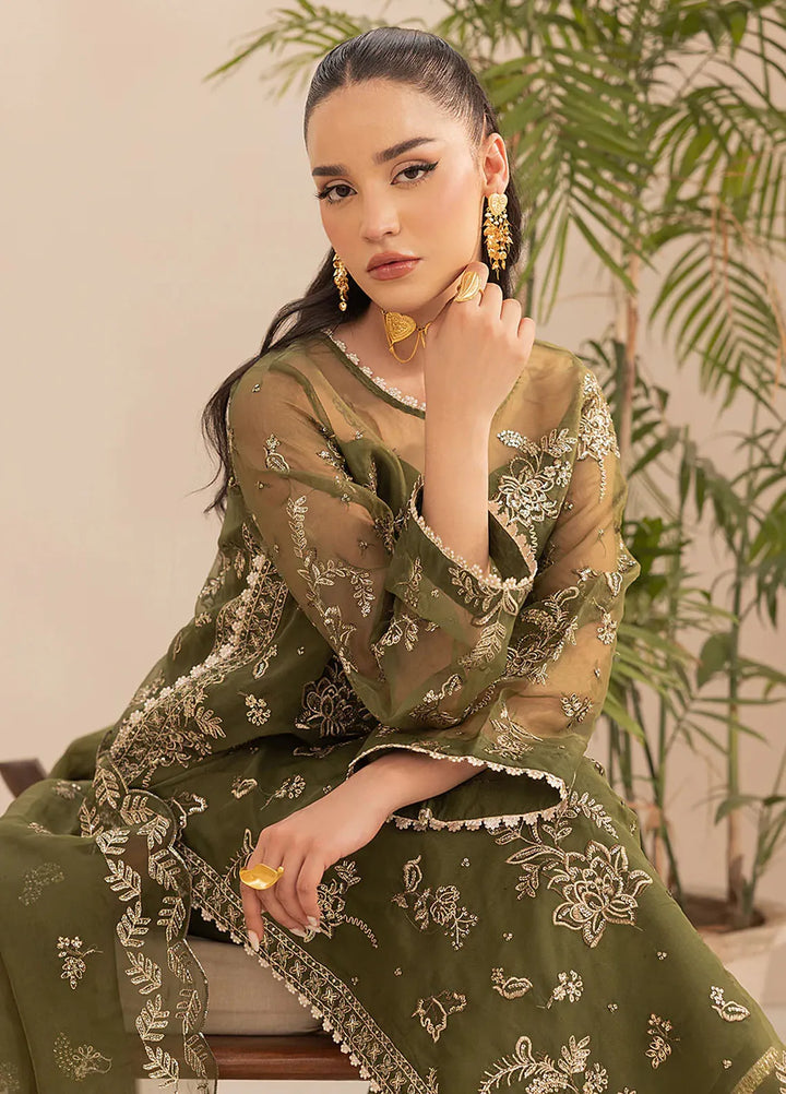 Aleen Pret Embroidered Organza 3 Piece Suit Amelie