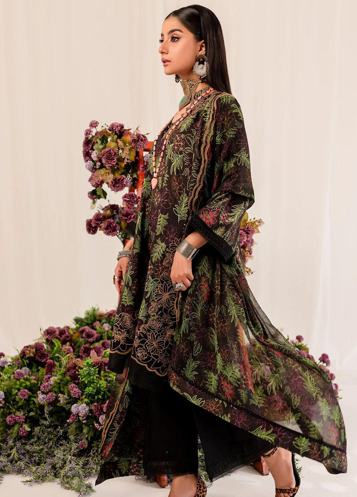 Aleena By Maryum N Maria Embroidered Lawn Suits Unstitched 3 Piece MNM23AL MLFD160 Maha - Formal Collection