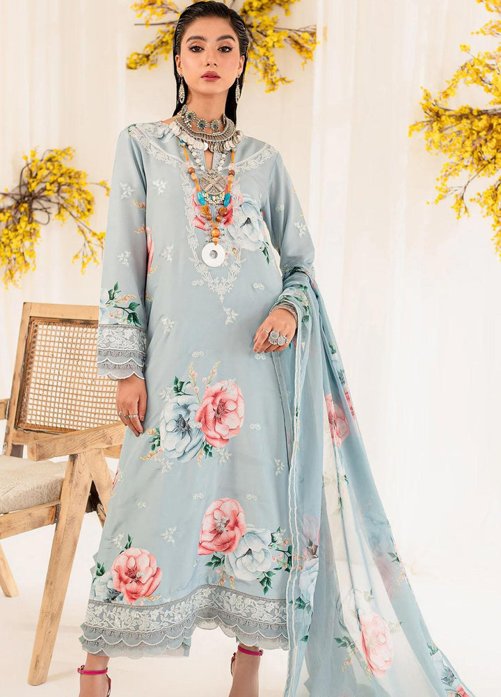 Aleena By Maryum N Maria Embroidered Lawn Suits Unstitched 3 Piece MNM23AL MLFD161 Montana - Formal Collection
