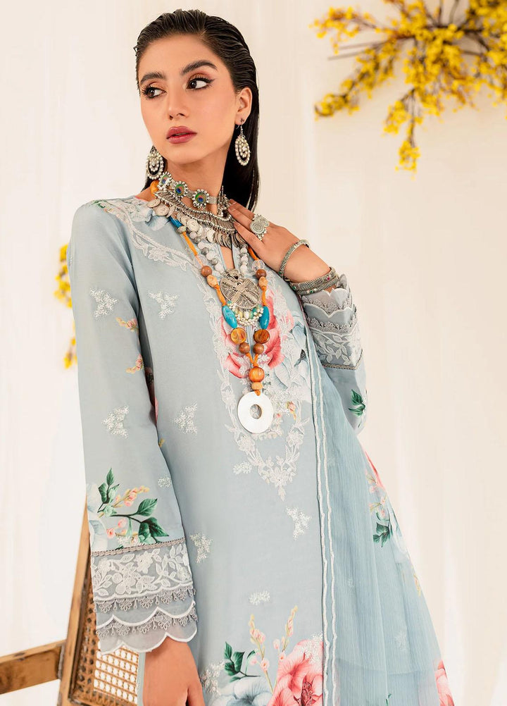 Aleena By Maryum N Maria Embroidered Lawn Suits Unstitched 3 Piece MNM23AL MLFD161 Montana - Formal Collection