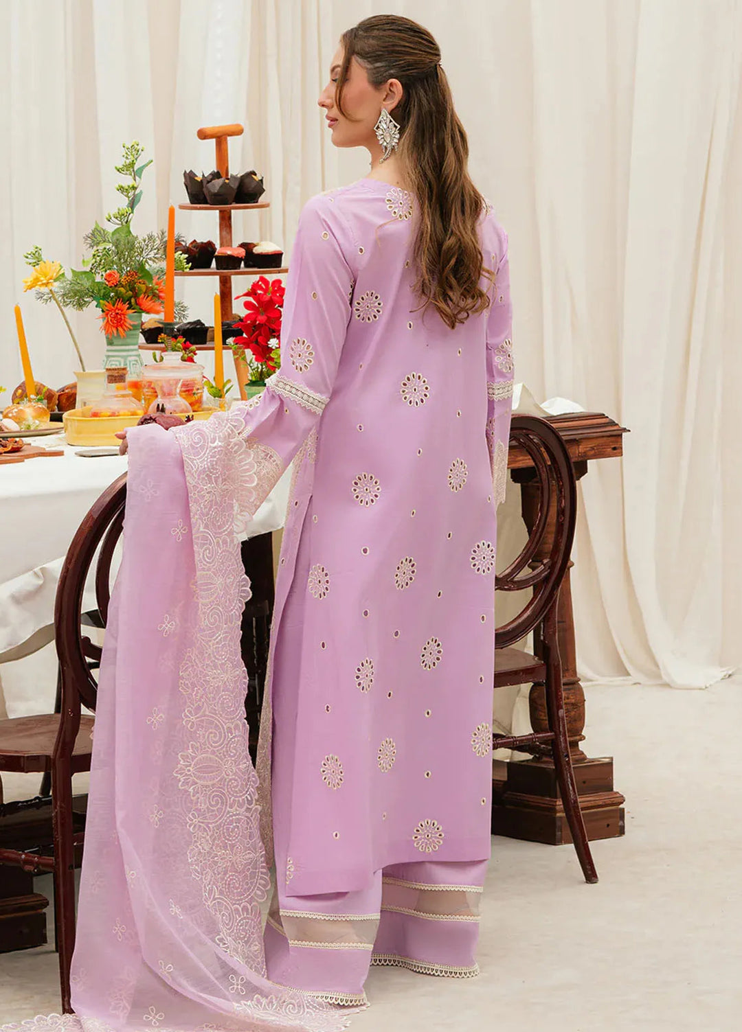 Allenura By Mahnur Embroidered Lawn Suits Unstitched 3 Piece MN24A D-02 Harmony - Luxury Collection