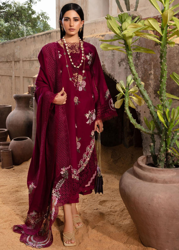 Crimson Pret Embroidered Khaddar 4 Piece Suit CRWP-04