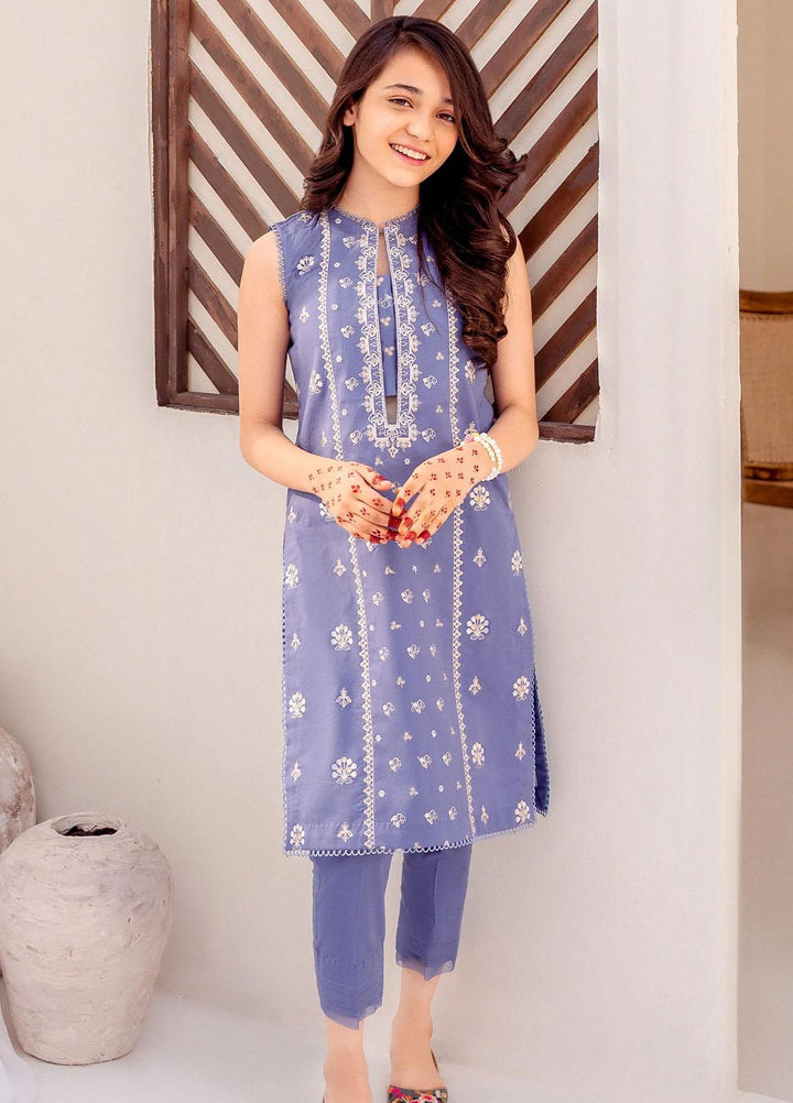 Maryum N Maria Lawn Casual 2 Piece Suit for Girls -  MNM23AK MKD0119 LILAC BLISS