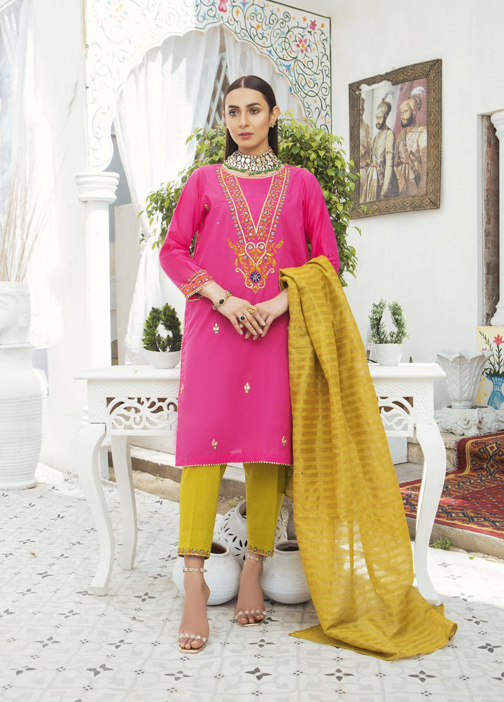 Amsin Attire Luxury Pret Embroidered Lawn Ready to Wear (RTW) AAR22FE A1