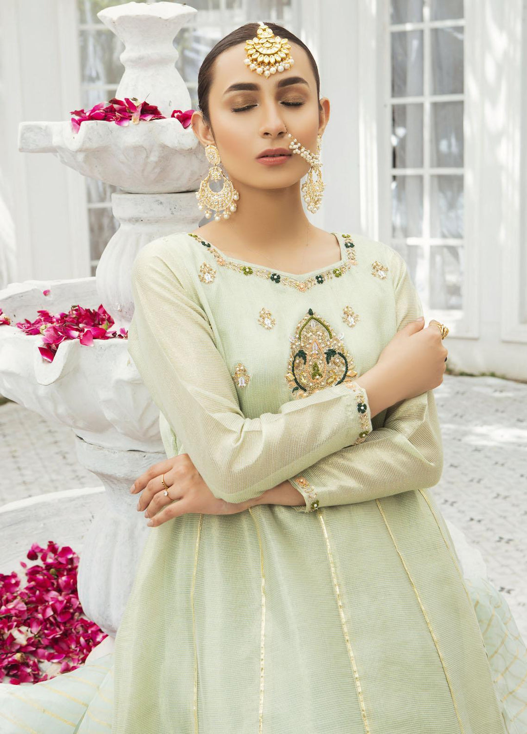 Amsin Attire Luxury Pret Embroidered Missouri Ready to Wear (RTW) AAR22FE A7