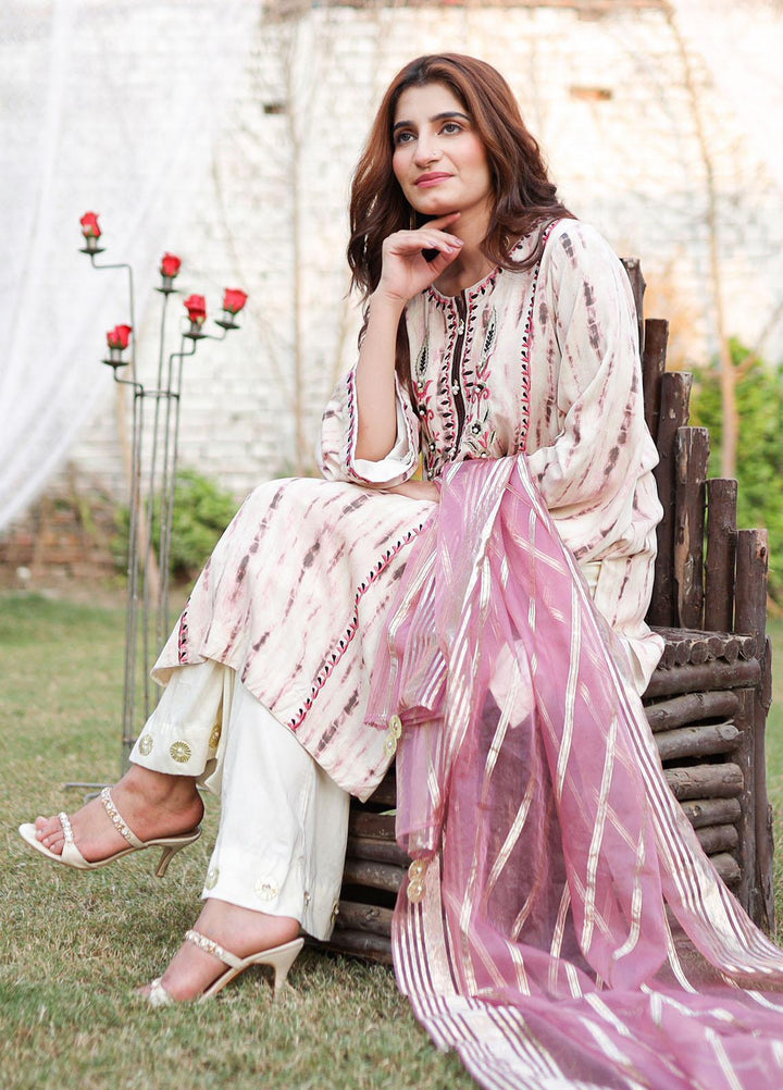 Amsin Attire Casual Pret  Viscose Marina 3 Piece Suit AAR21W A-12