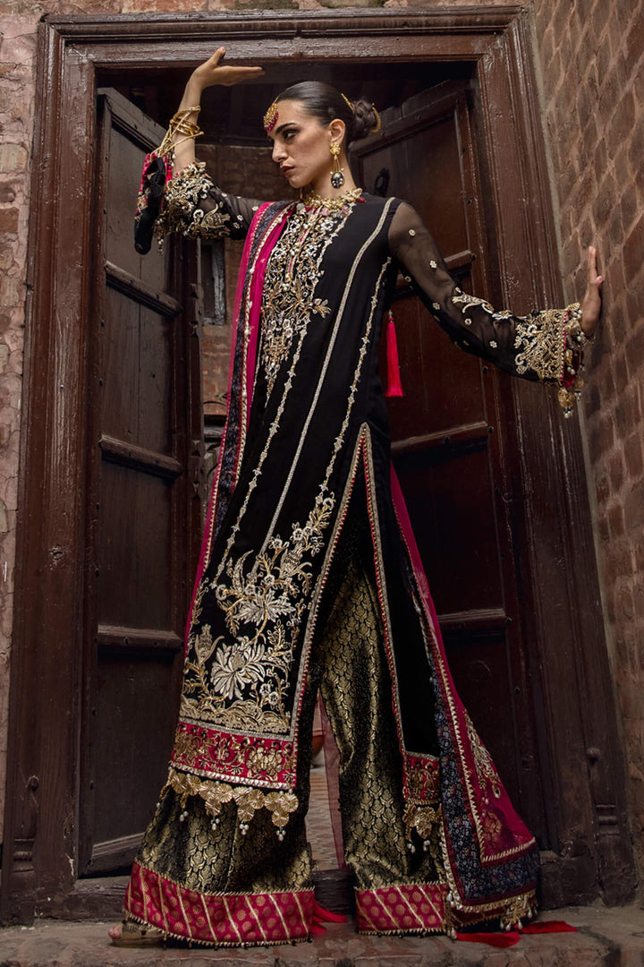 Anahita By Anaya Embroidered Chiffon Suits Unstitched 3 Piece AKC22WD AKW22-01 Aylin - Wedding Collection