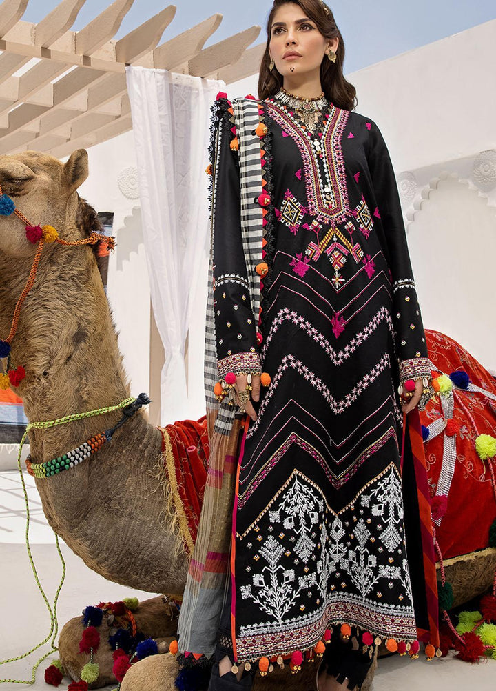 Anaya By Kiran Chaudhry Embroidered Lawn Suits Unstitched 3 Piece AKC21E AE21-01 LAYLA - Luxury Collection