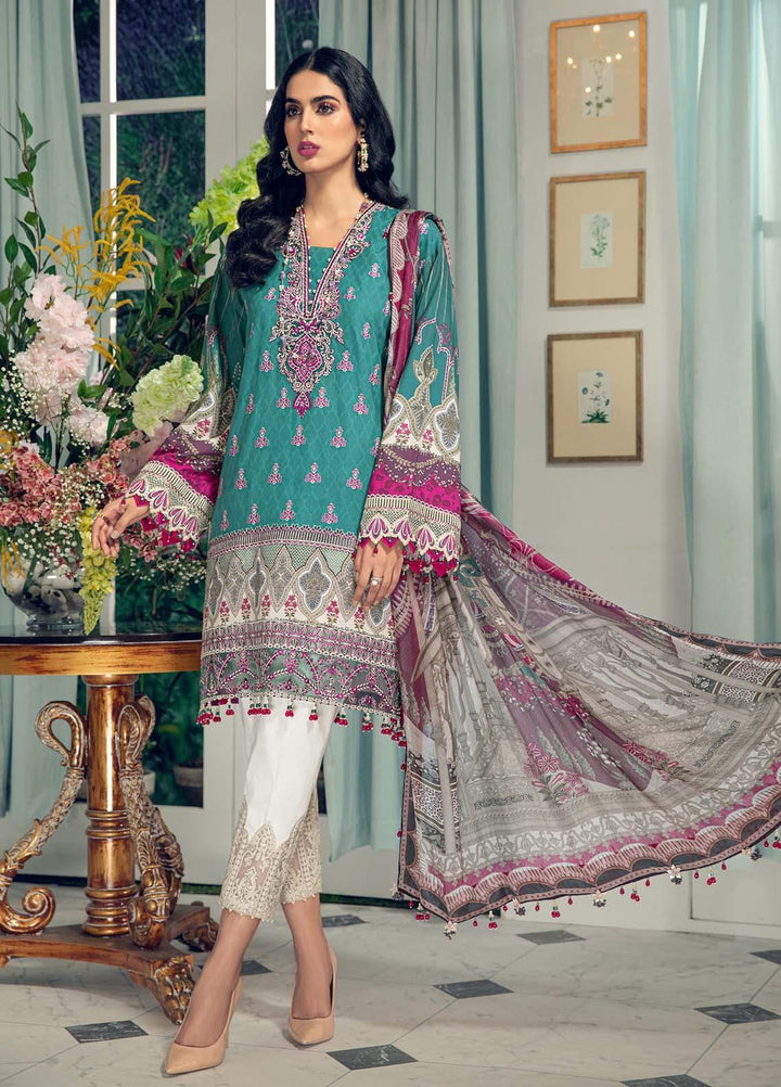 Anaya By Kiran Chaudhry Embroidered Jacquard Suits Unstitched 3 Piece AK21LL AL21-06-A JULIANA - Summer Collection