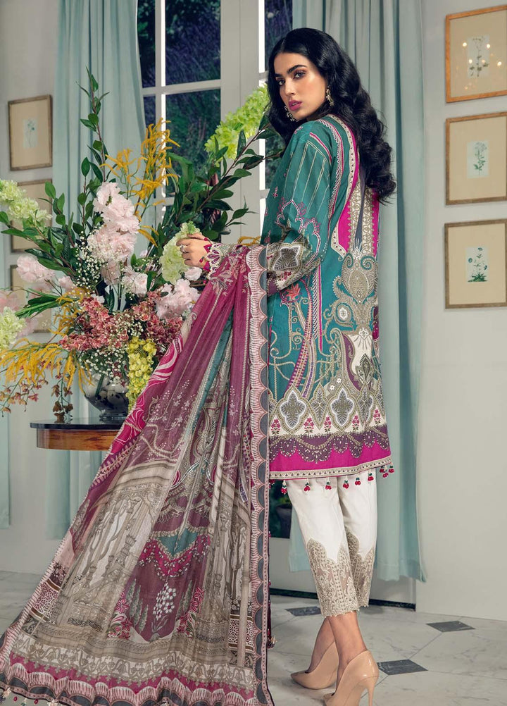 Anaya By Kiran Chaudhry Embroidered Jacquard Suits Unstitched 3 Piece AK21LL AL21-06-A JULIANA - Summer Collection