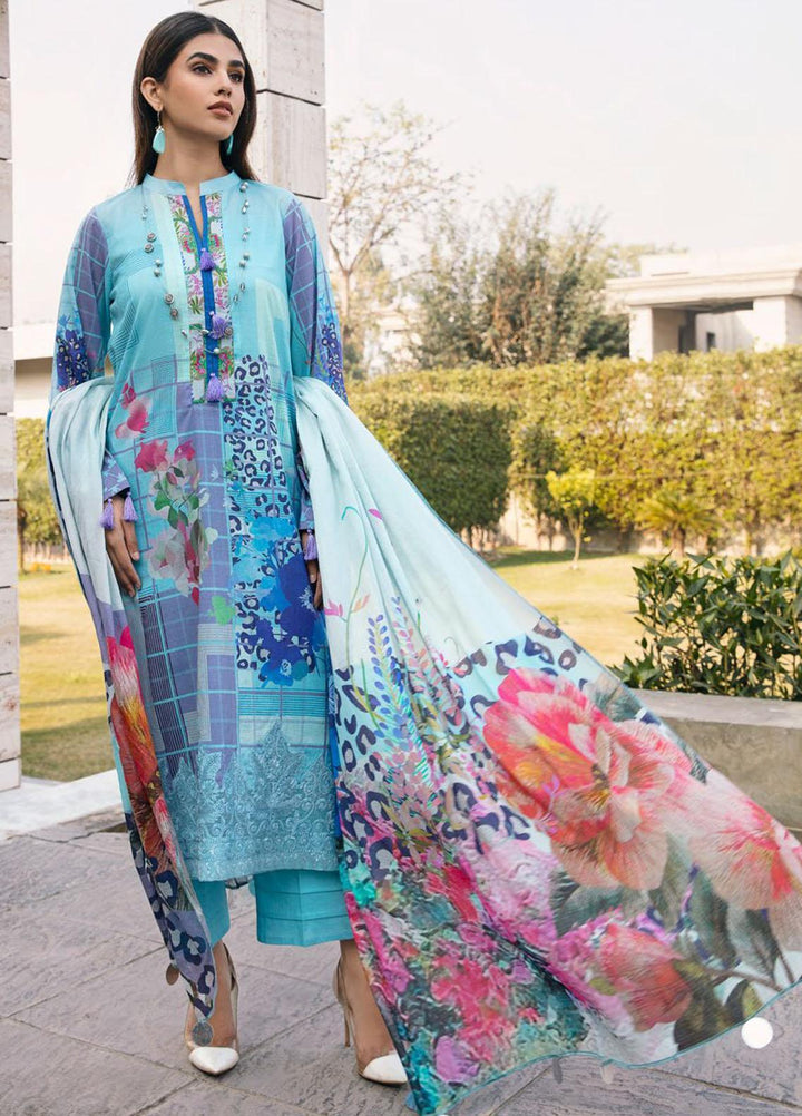 Aniiq By Charizma Embroidered Lawn Suits Unstitched 3 Piece CRZ23AQ AN-018 - Summer Collection
