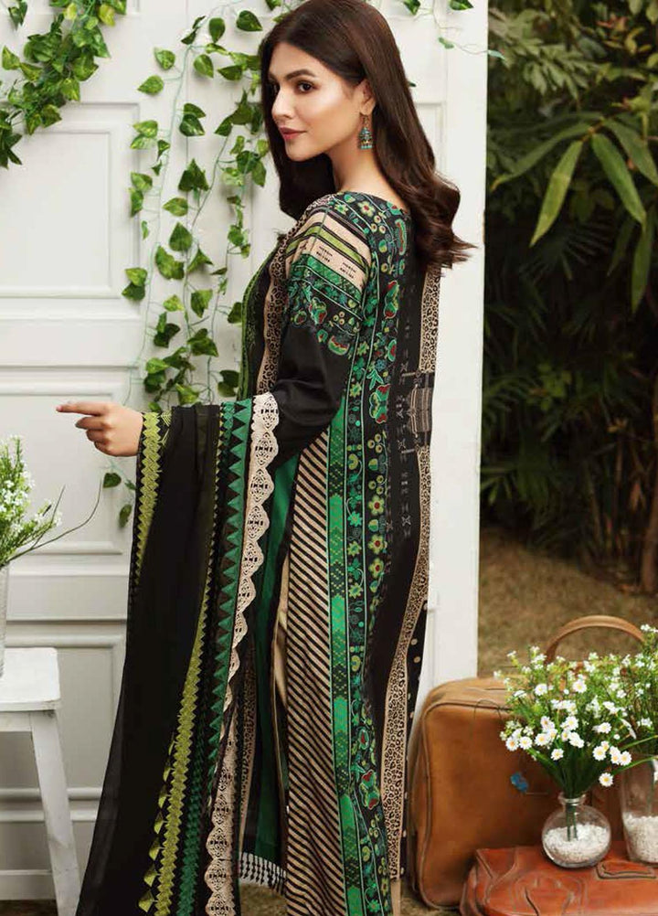 Aniq by Charizma Embroidered Lawn Suits Unstitched 3 Piece CRZ21A 05 - Summer Collection