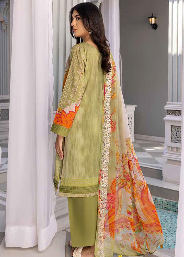 Aniq by Charizma Embroidered Lawn Suits Unstitched 3 Piece CRZ23-A3 AN-028 - Summer Collection