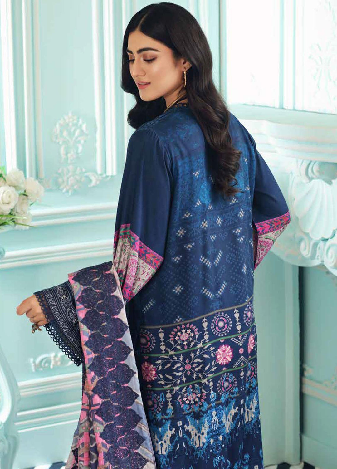 Charizma Embroidered Kotail Suits Unstitched 3 Piece CRZ21AK ANW-03 - Winter Collection