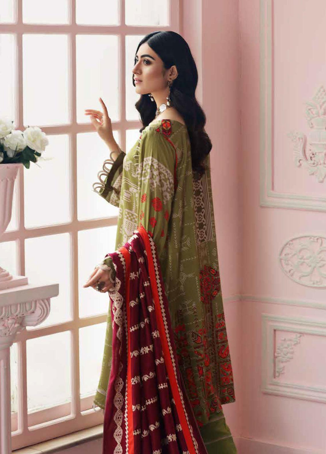Charizma Embroidered Kotail Suits Unstitched 3 Piece CRZ21AK ANW-06 - Winter Collection