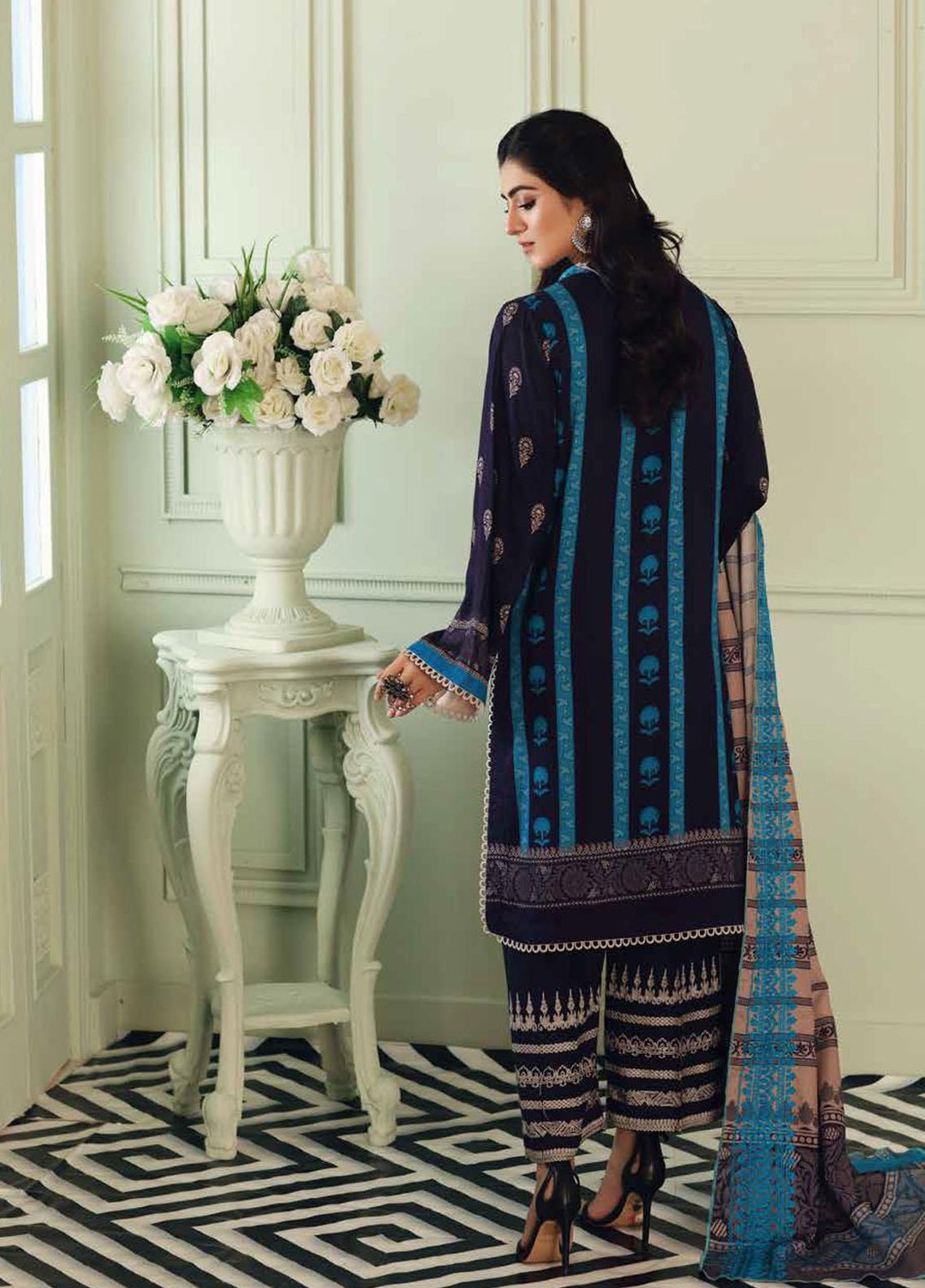 Charizma Embroidered Kotail Suits Unstitched 3 Piece CRZ21AK ANW-13 - Winter Collection