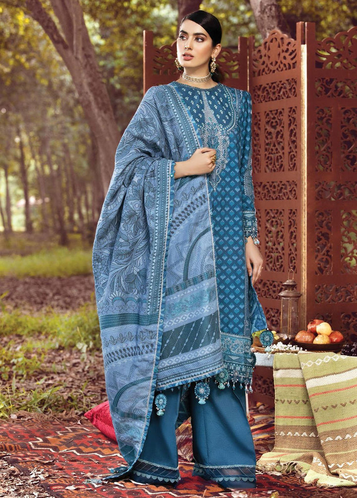 Ankara By Anaya Embroidered Linen Suits Unstitched 3 Piece AKC22LN AEL22-04 Farah - Winter Collection