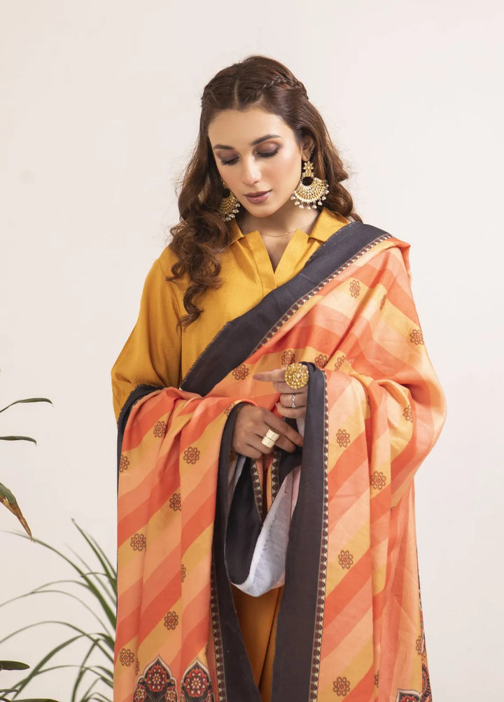 Apricity By Pashmire Pret Solid 3 Piece Suit Aurora