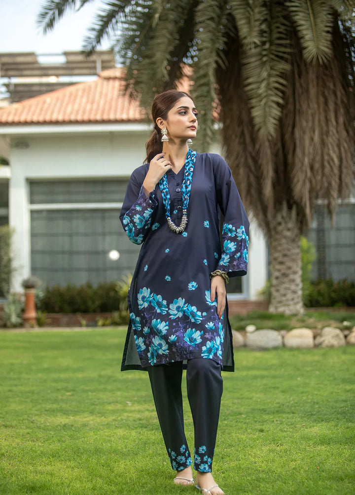 Aqs N Man Pret Printed Lawn 2 Piece Suit AM-010