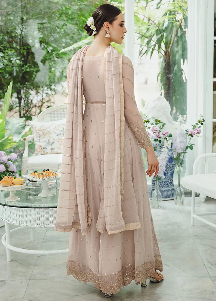 Ariya By Maryum N Maria Embroidered Chiffon Suit Unstitched 3 Piece MNM24A 501 Sima - Formals Collection