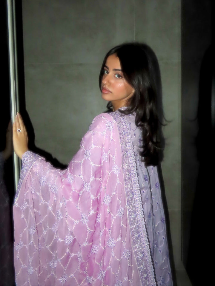 Aik Atelier Unstitched Embroidered Lawn 3 Piece Suit AIK26ULF B2601A - Festive Collection