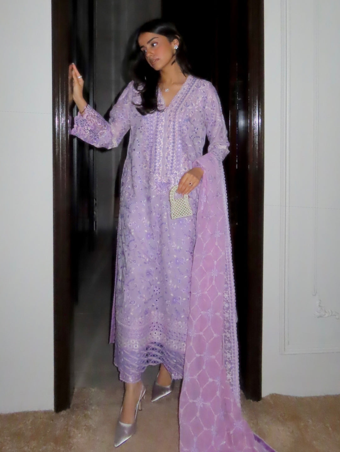 Aik Atelier Unstitched Embroidered Lawn 3 Piece Suit AIK26ULF B2601A - Festive Collection