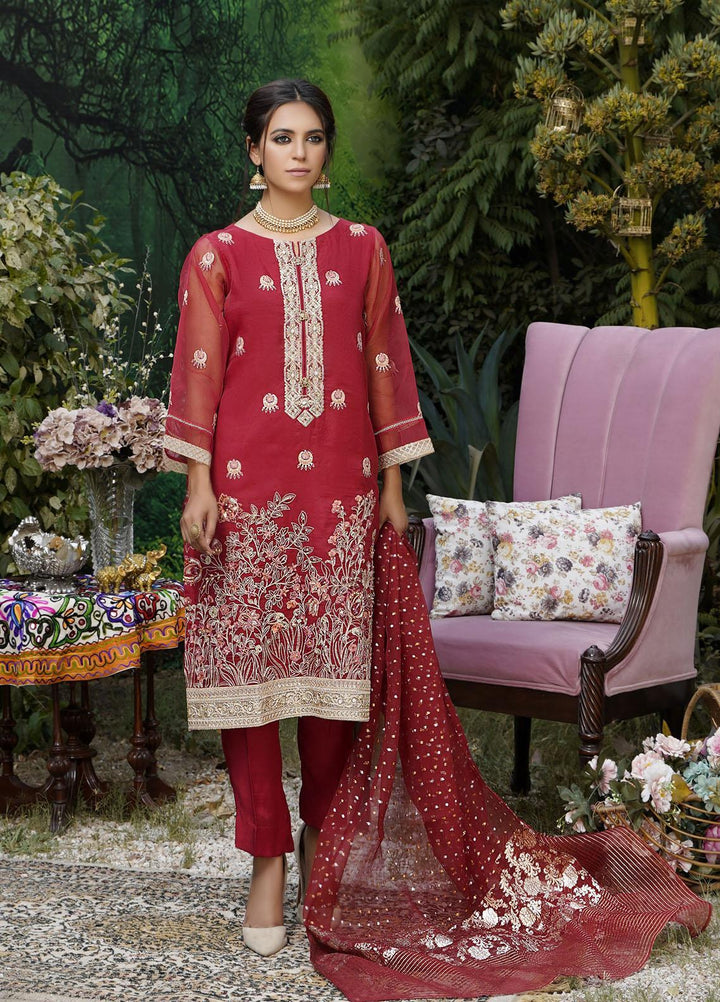 Aroshi Luxury Pret  Organza 3 Piece Suit ASH22IRP SIRE