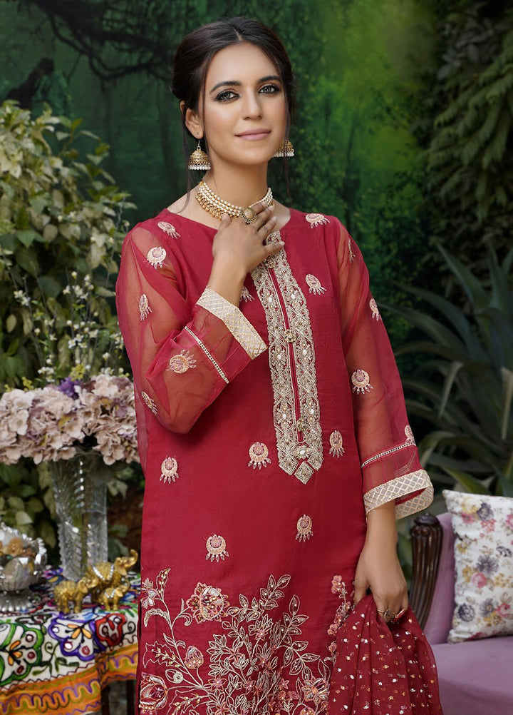 Aroshi Luxury Pret  Organza 3 Piece Suit ASH22IRP SIRE