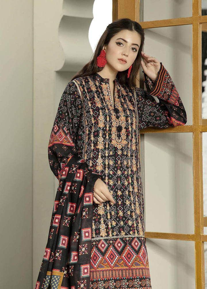 Arwa by Adan's Libas Embroidered Lawn Suits Unstitched 3 Piece AL21AR-2 D-10 - Summer Collection