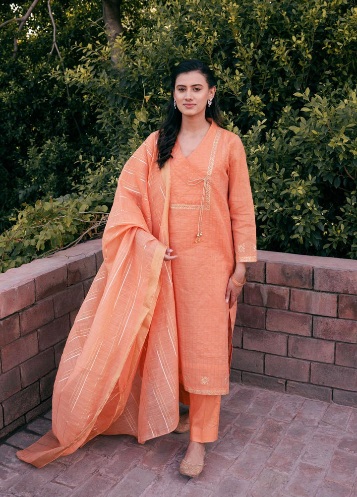 Arz Pret  Lawn 2 Piece JU06 Salmon
