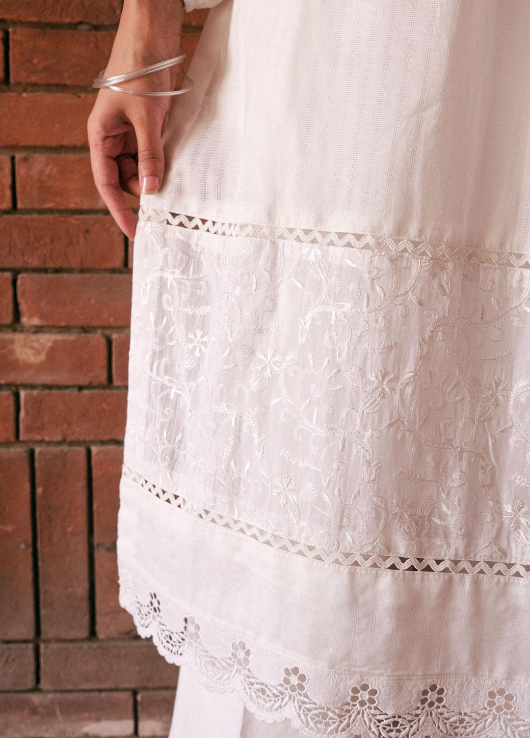 Arz Pret  Lawn Shirt JU12 Milky