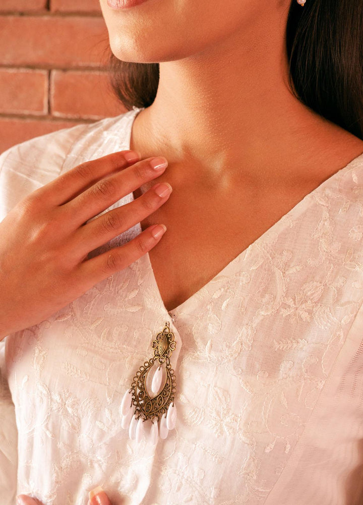 Arz Pret  Lawn Shirt JU12 Milky