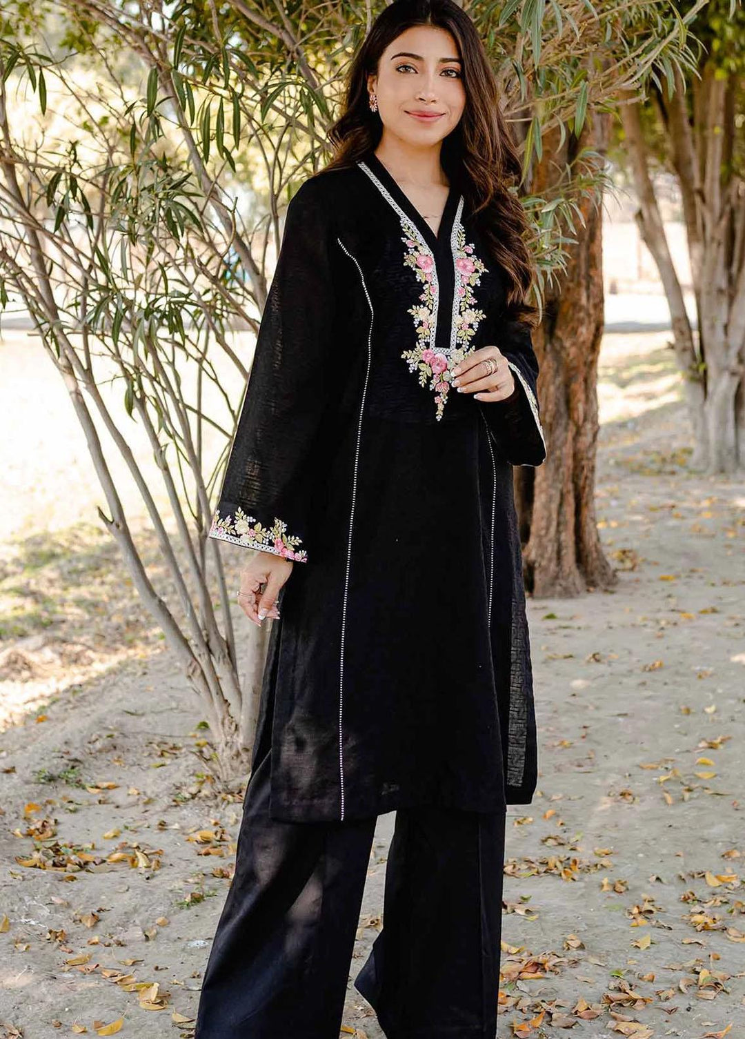 Arz Pret Embroidered Lawn 2 Piece ARZ22S SS06 Begonia