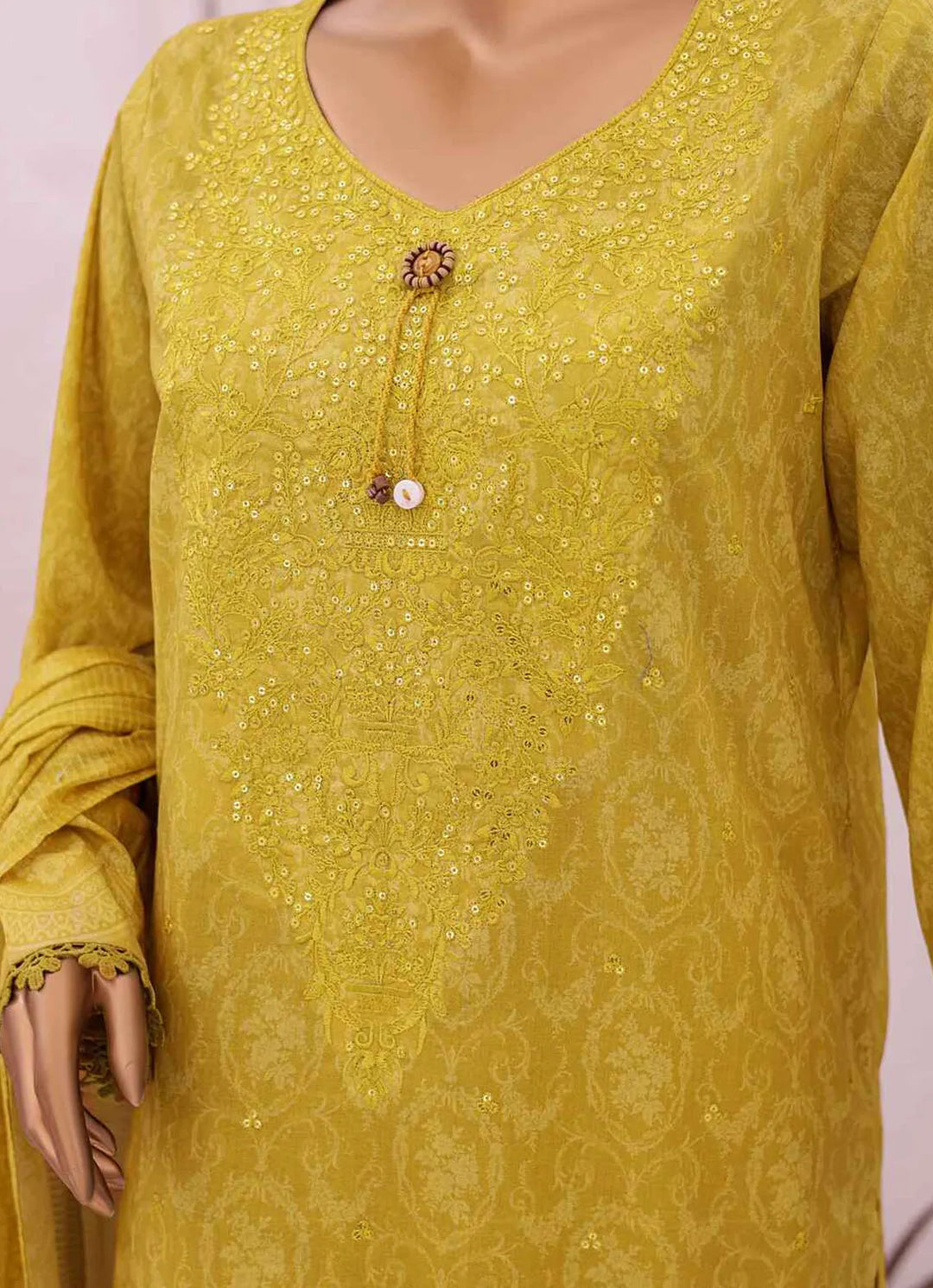 Asasa By HZ Textile Embroidered Lawn Suit Unstitched 3 Piece HZ24A AEL-62 Vol-03 - Summer Collection