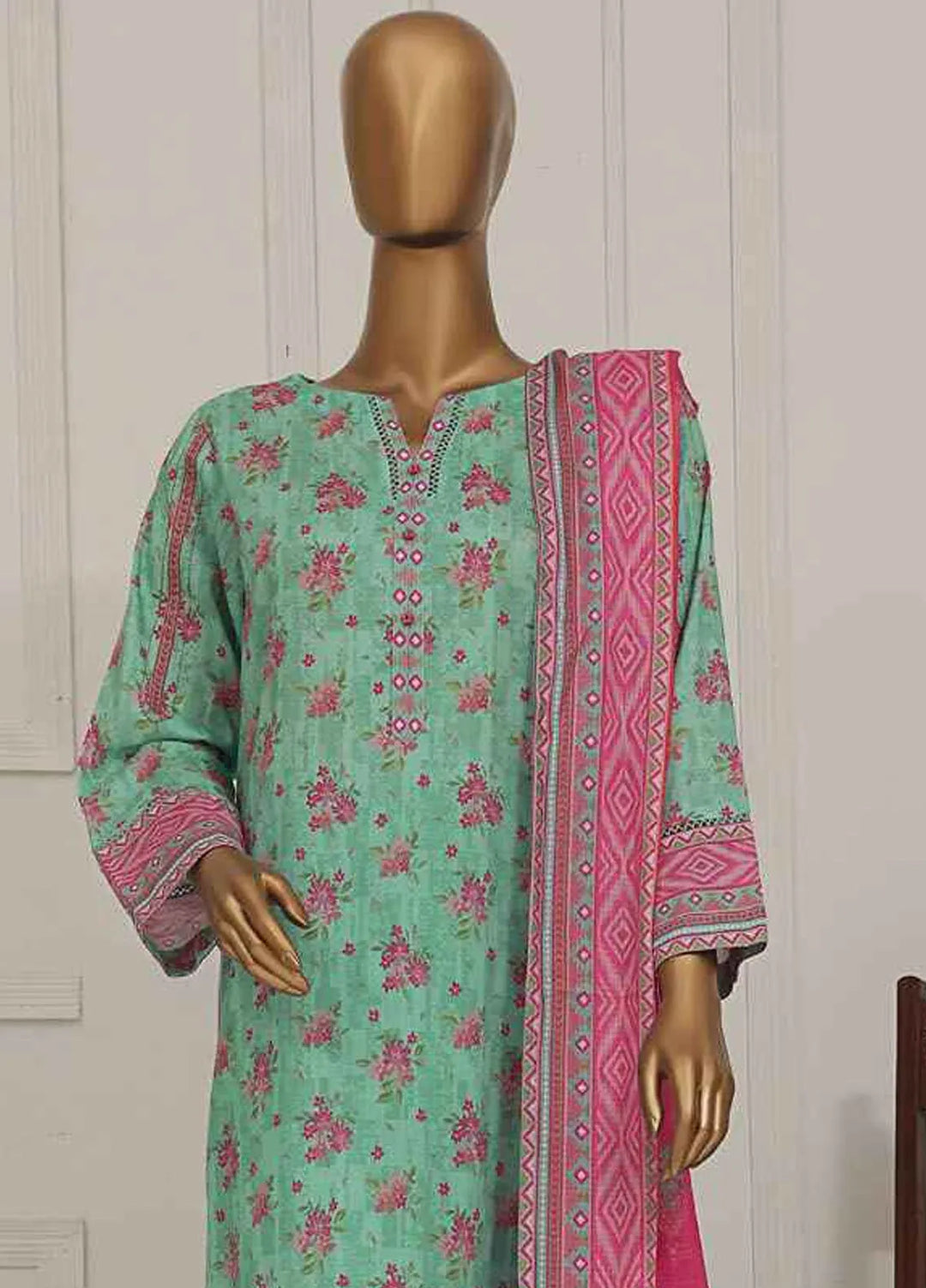 Asasa by HZ Textiles Embroidered Lawn Suits Unstitched 3 Piece HZ25AE AEL-255 - Summer Collection
