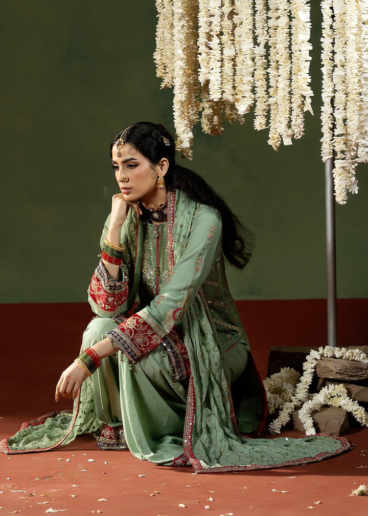 Lumiere Luxury by Meerak Pret Embroidered Chiffon 3 Piece Suit LMR-04 - Festive Collection