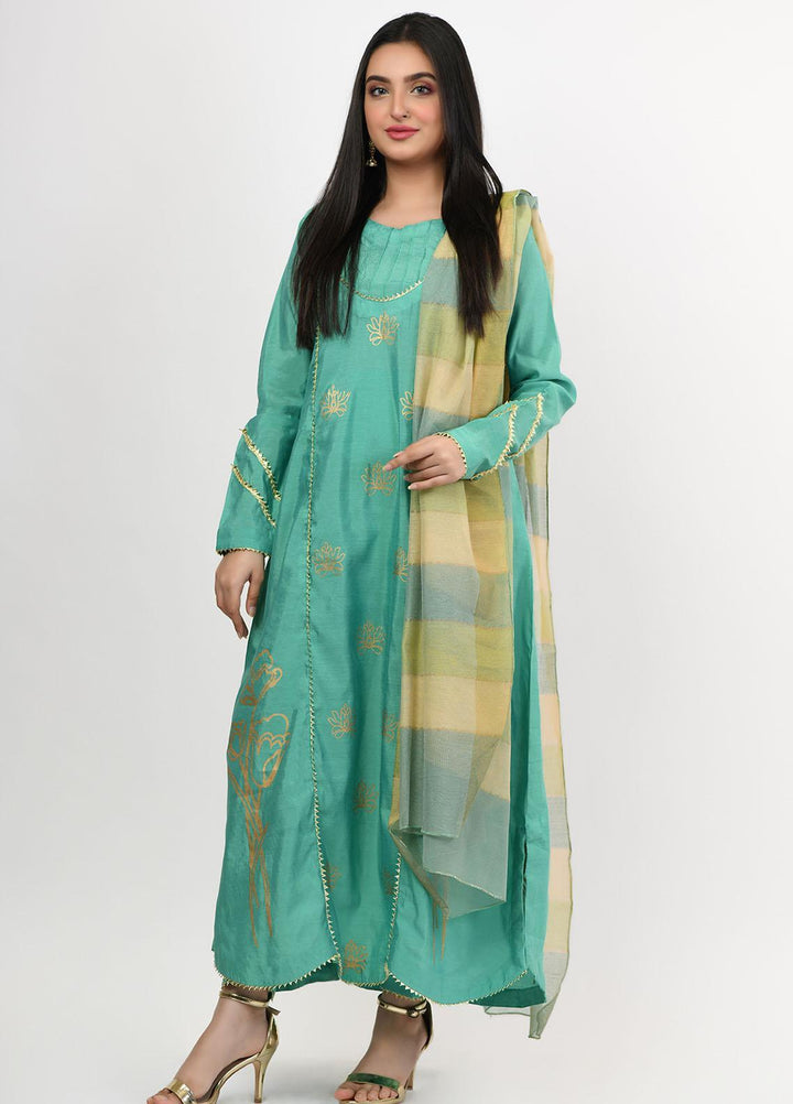 Fashion Porters Pret Casual Cotton Silk 3 Piece FP21AS AS12