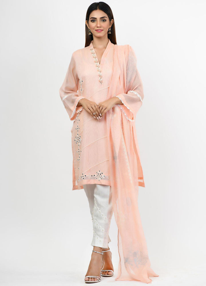 Fashion Porters Pret Casual Khaadi 3 Piece FP21AS AS14