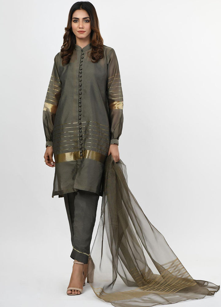 Fashion Porters Pret Casual Cotton Silk 3 Piece FP21AS AS28