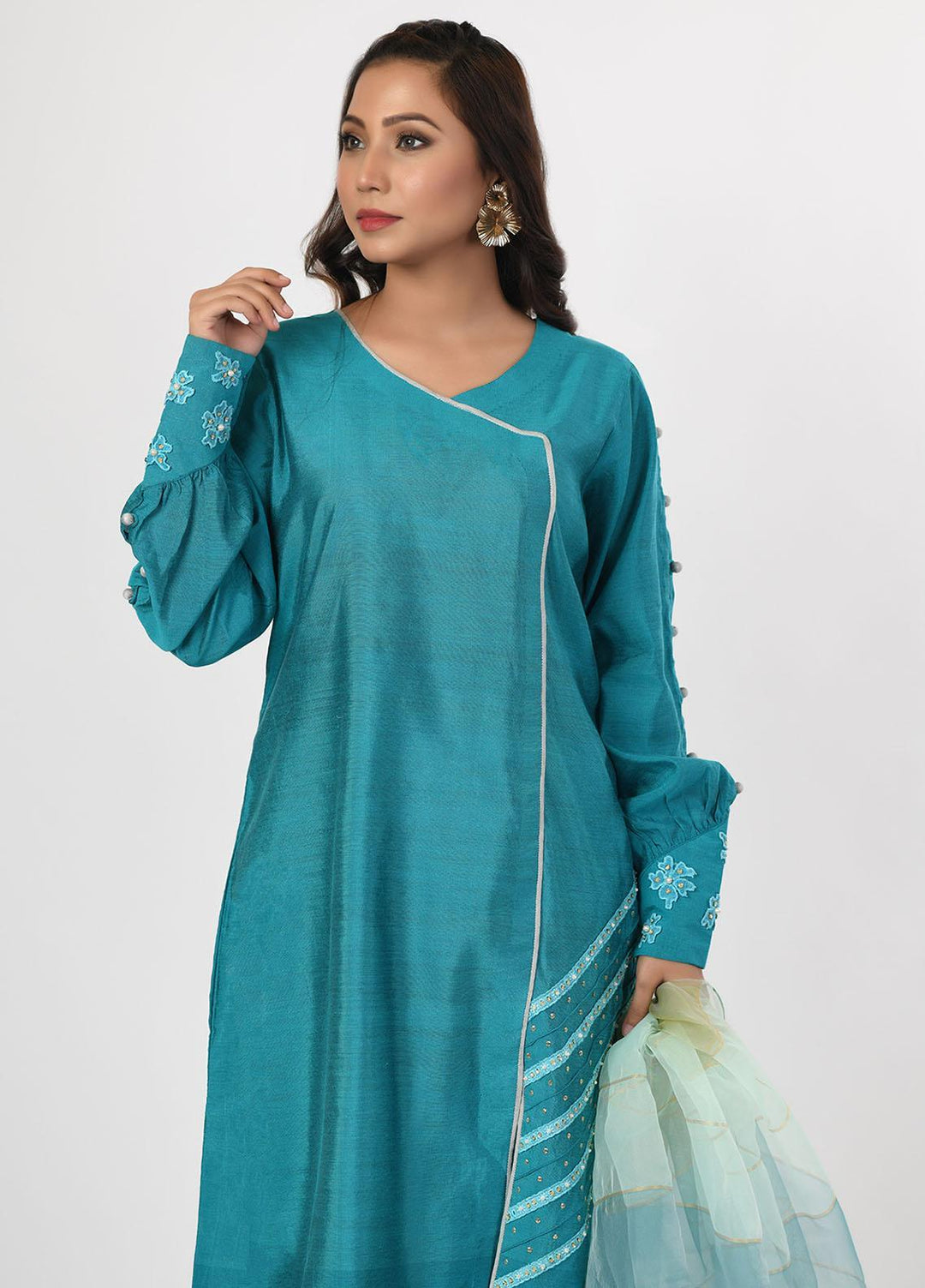 Fashion Porters Pret Casual Cotton Silk 3 Piece FP21AS AS4
