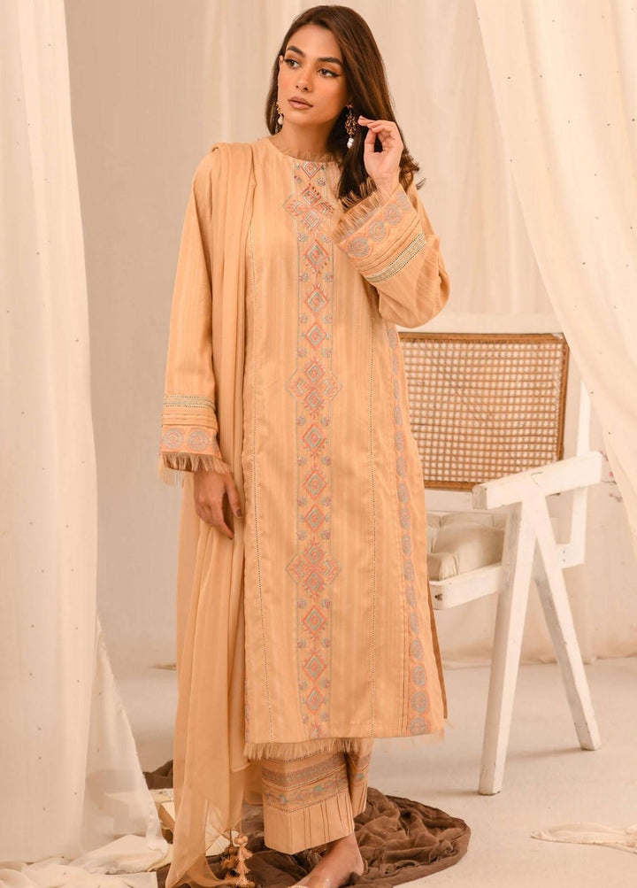 Asifa & Nabeel Pret Embroidered Lawn 3 Piece AN23B RTW-EMB-02