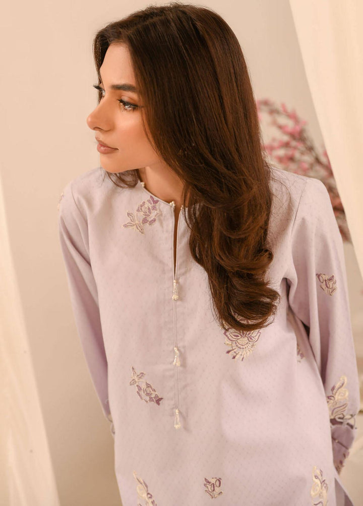 Asifa & Nabeel Pret Embroidered Lawn 2 Piece AN23B RTW-EMB-03