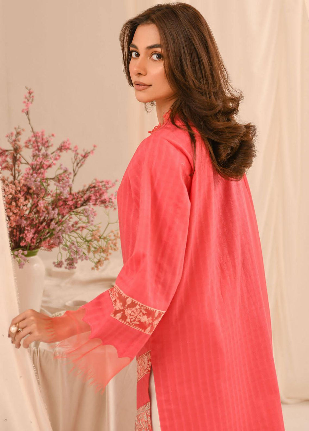 Asifa & Nabeel Pret Embroidered Lawn 3 Piece AN23B RTW-EMB-08