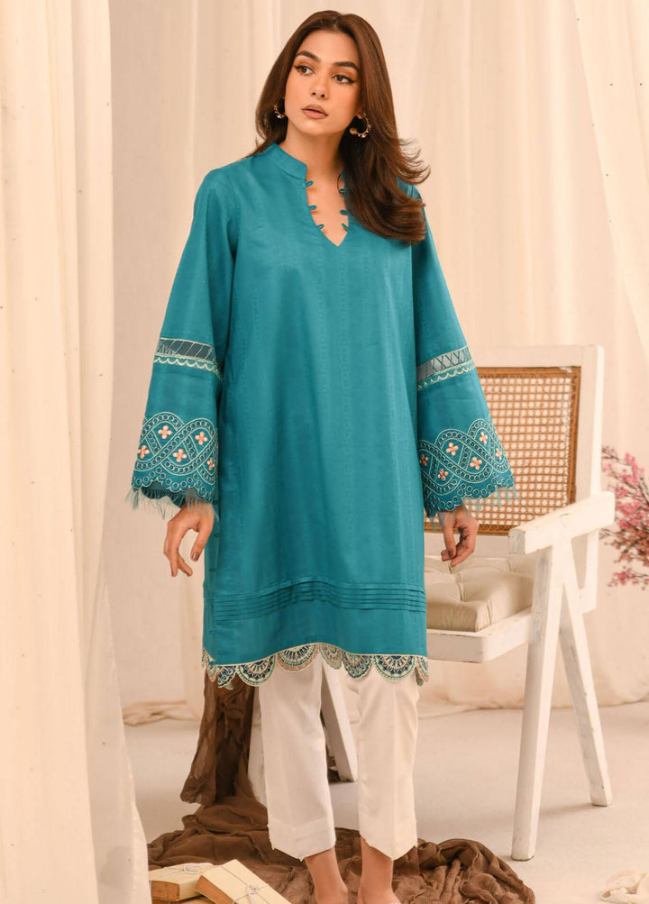 Asifa & Nabeel Pret Embroidered Lawn 2 Piece AN23B RTW-EMB-11