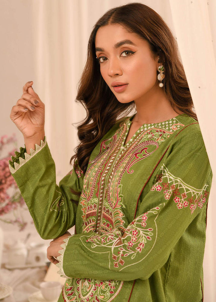 Asifa & Nabeel Pret Embroidered Lawn 2 Piece AN23B RTW-EMB-12