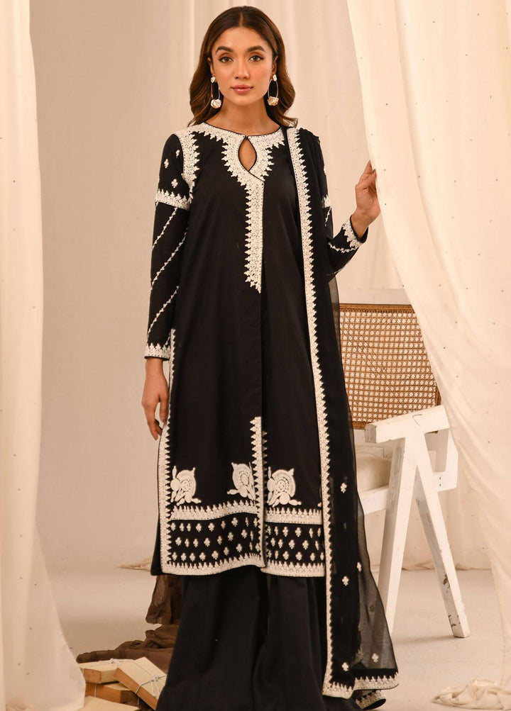 Asifa & Nabeel Pret Embroidered Lawn 3 Piece AN23B RTW-EMB-16